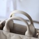 Dior Book Tote Series S5573O Light Khaki Leather Shoulder Bag