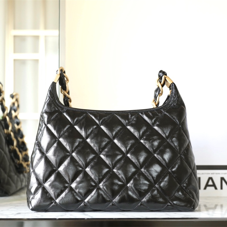 Chanel 24A series lambskin hobo bag