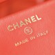 Chanel 24S spring and summer series shoulder bag red