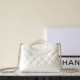 Chanel 24S spring and summer series shoulder bag white