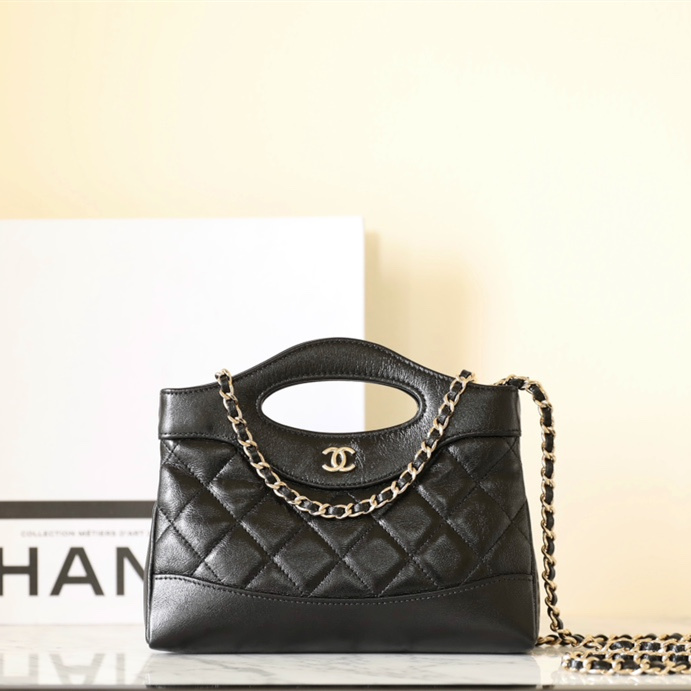 Chanel 24S spring and summer series shoulder bag black