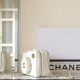 Chanel 24S limited edition camera bag white lambskin light gold hardware