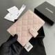 Chanel 24K series AP3824 passport holder pink