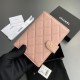 Chanel 24K series AP3824 passport holder rose pink