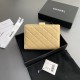 Chanel 24K series AP3824 passport holder yellow