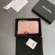 Chanel AP0223 coin purse pink caviar gold buckle