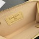 Chanel AP0223 coin purse yellow caviar gold buckle