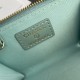 Chanel AP0223 coin purse mineral blue caviar gold buckle