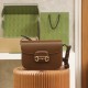 Gucci Horsebit 1955 Series Brown Small Shoulder Bag Replica