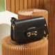 Gucci Horsebit Series Black Shoulder Bag