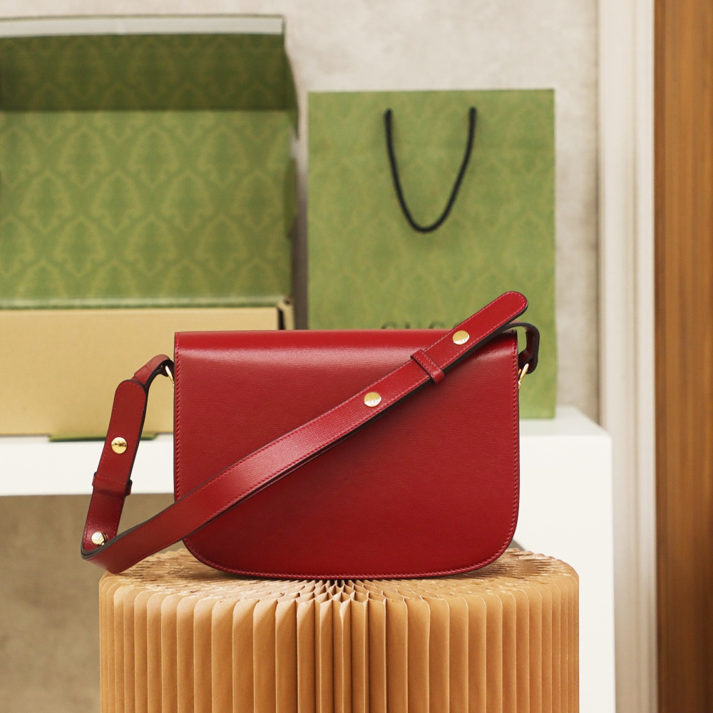 Gucci Horsebit 1955 Series Classic Red Bag Replica