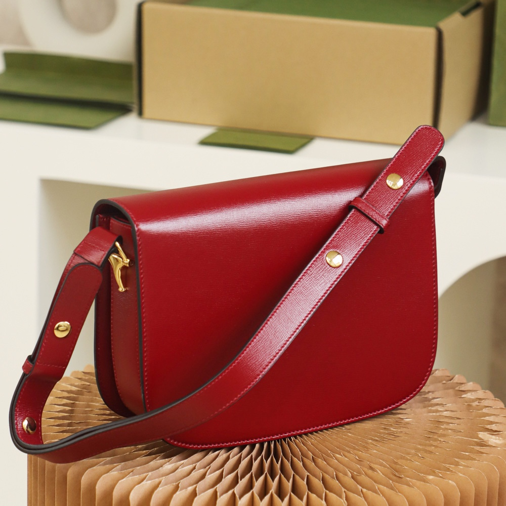 Gucci Horsebit 1955 Series Classic Red Bag Replica