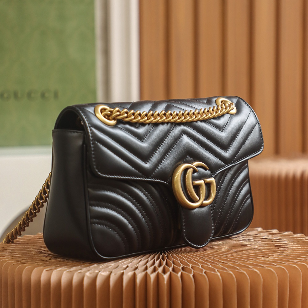 Gucci Marmont Series Black Bag High-Quality Replica