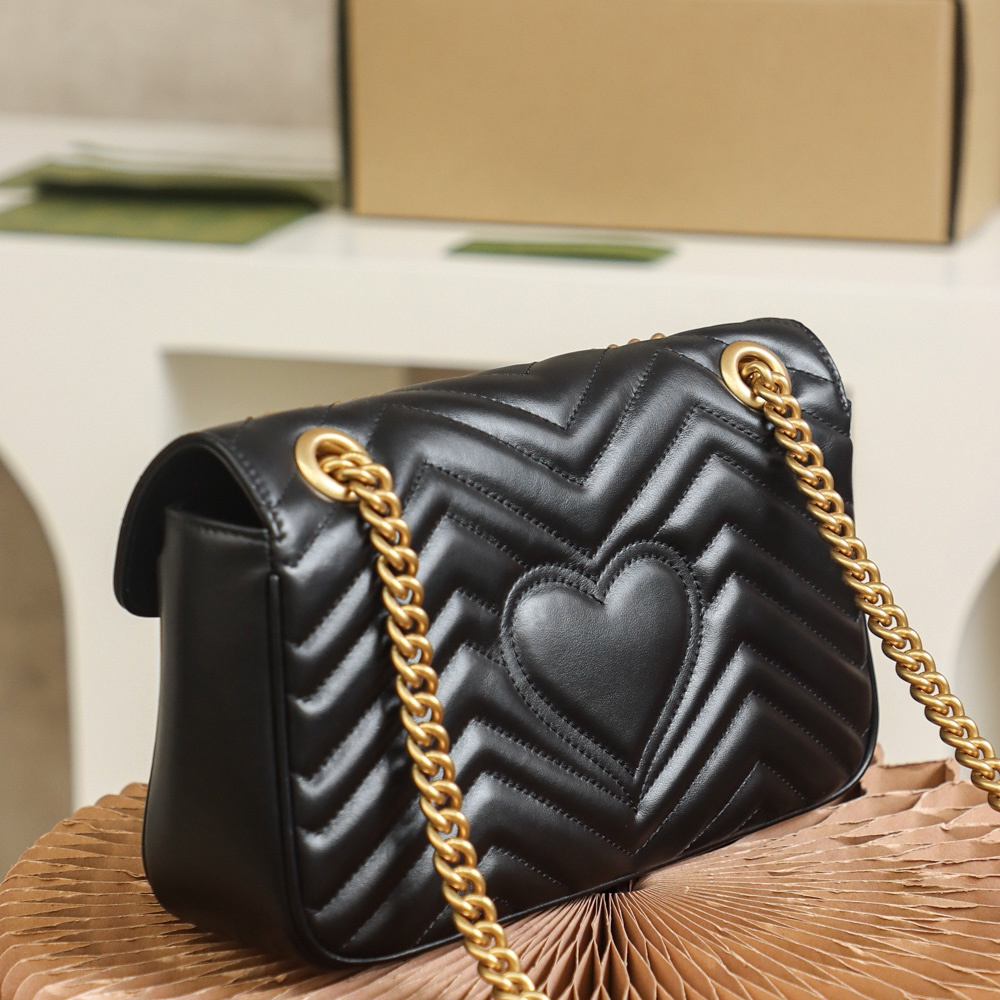 Gucci Marmont Series Black Bag High-Quality Replica