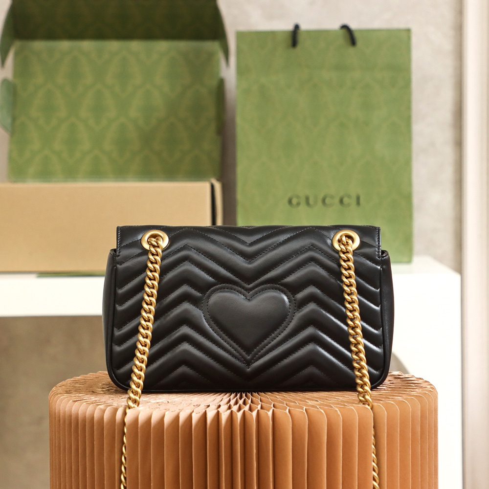 Gucci Marmont Series Black Bag High-Quality Replica