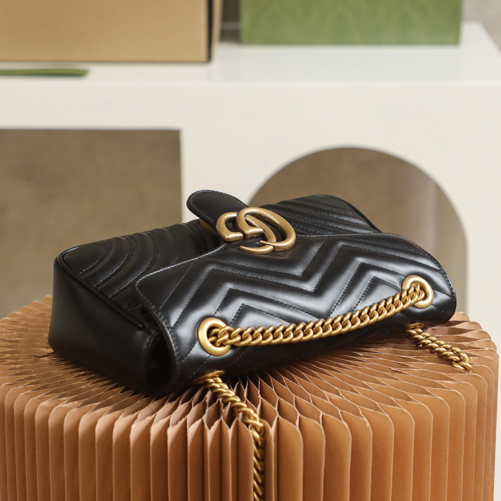 Gucci Marmont Series Black Bag High-Quality Replica