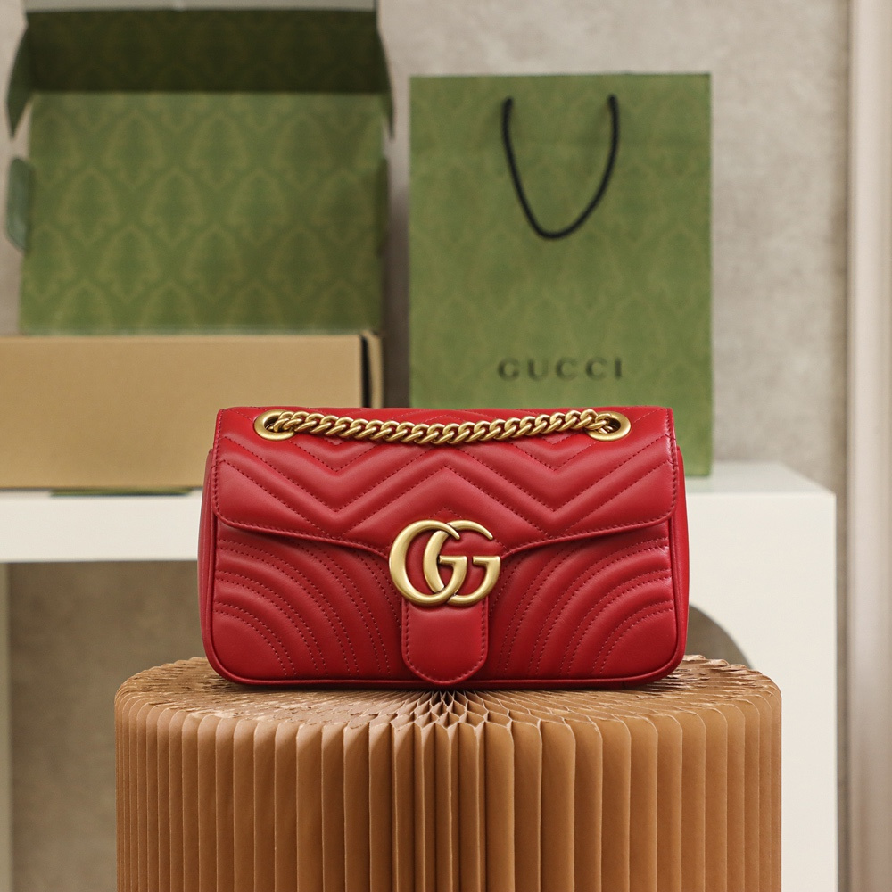 Gucci Marmont Series Celebration Red Bag