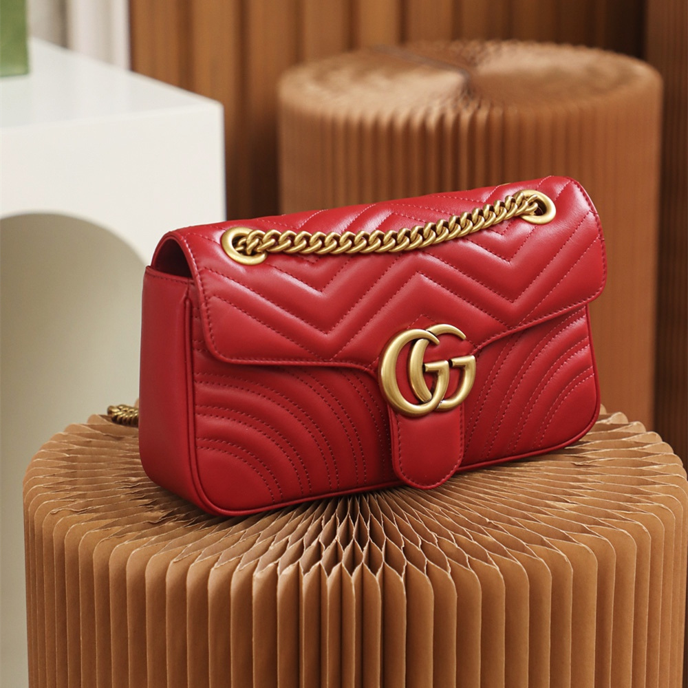 Gucci Marmont Series Celebration Red Bag