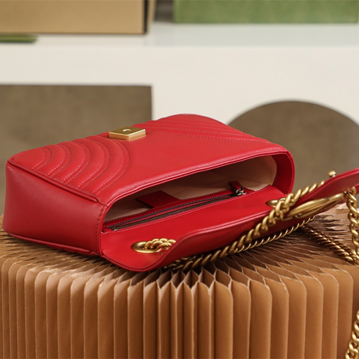 Gucci Marmont Series Celebration Red Bag