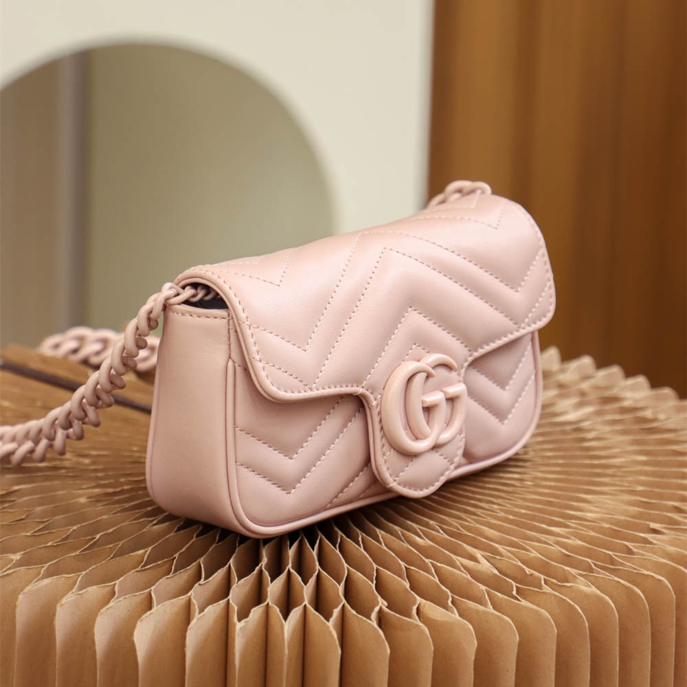 Gucci Marmont Series Premium Replica Light Pink