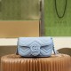 Gucci Marmont Series Shoulder Bag Blue