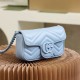 Gucci Marmont Series Shoulder Bag Blue