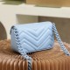 Gucci Marmont Series Shoulder Bag Blue