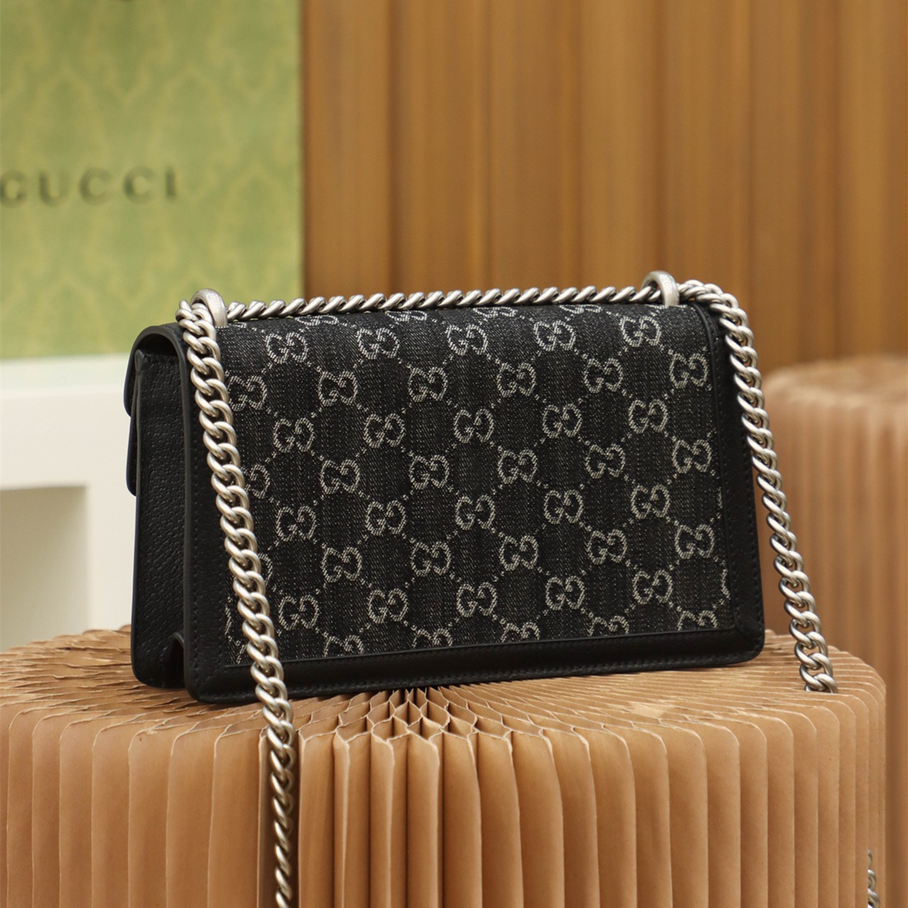 Gucci Dionysus Bag Black Denim