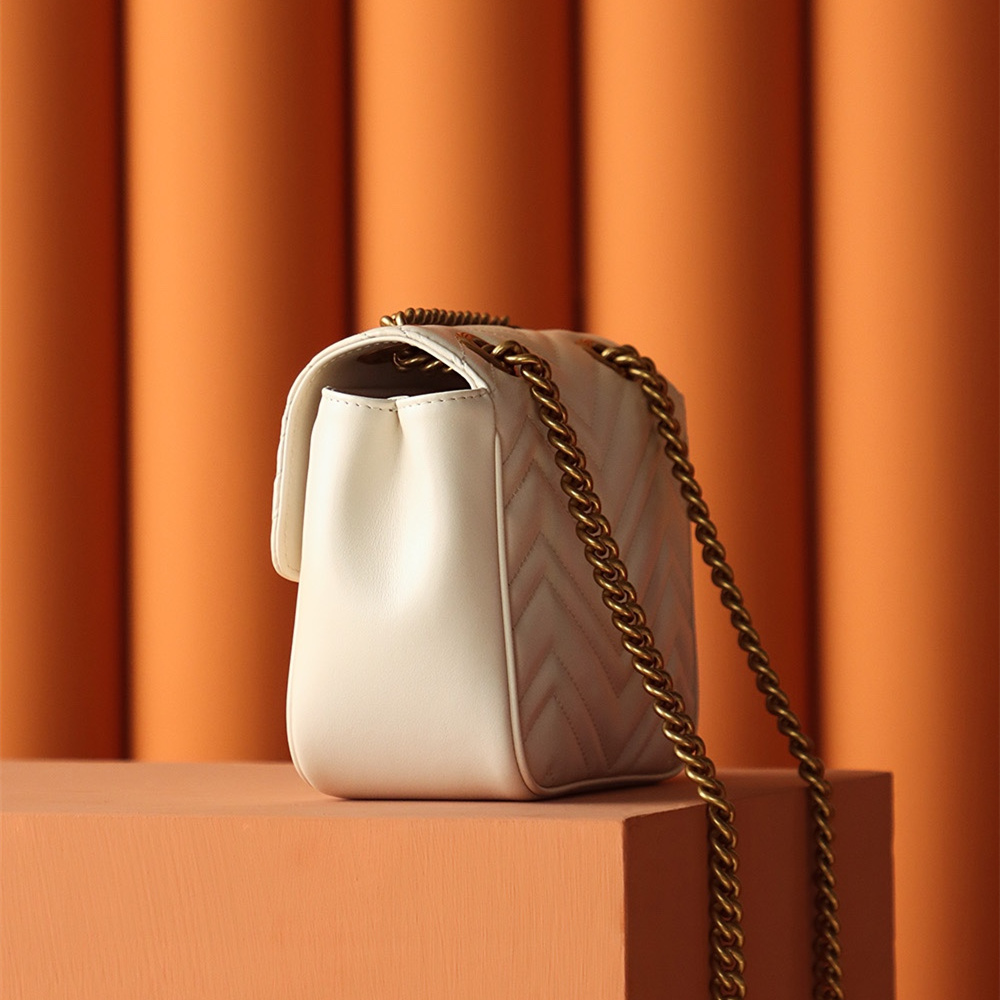 Gucci Mini Marmont Bag White