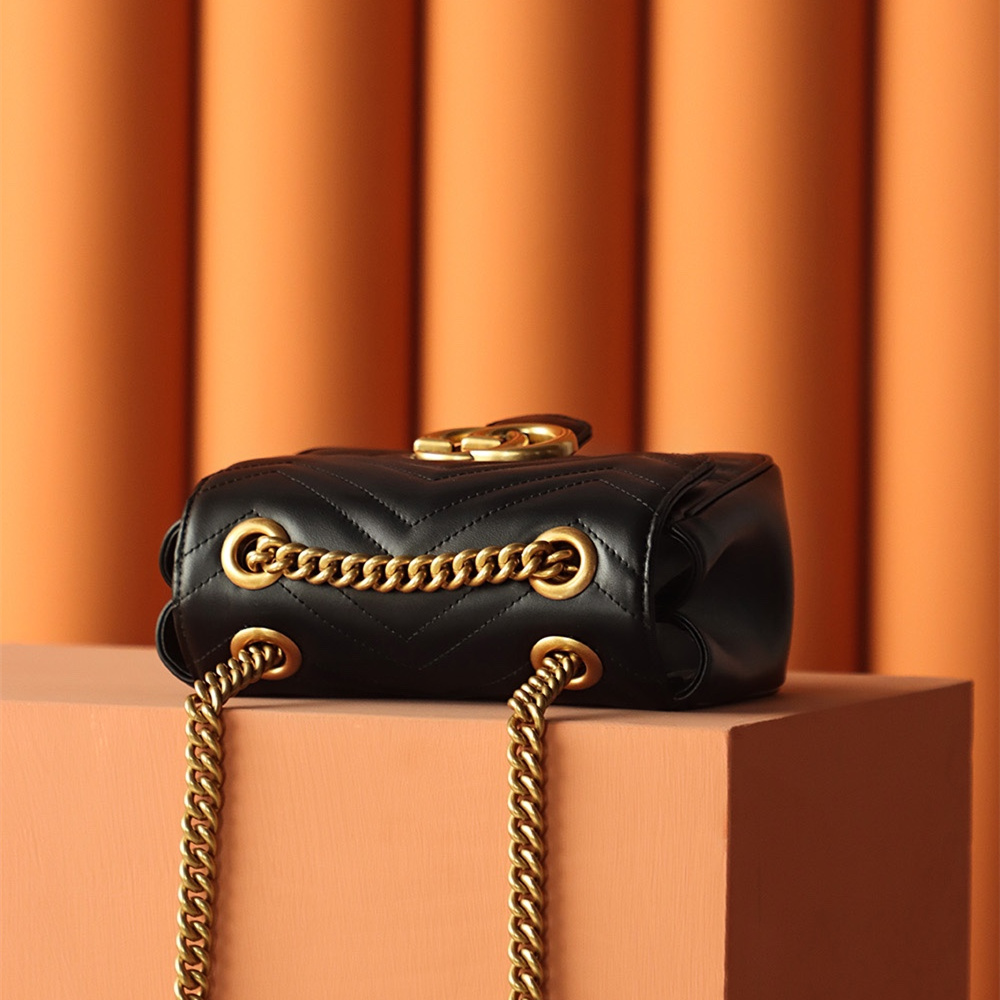 Gucci Mini Marmont Bag Black