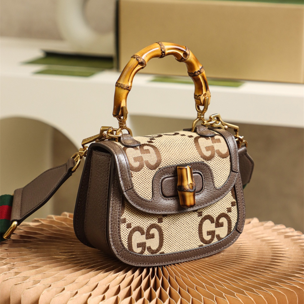 Gucci Bamboo Series Mini Bag All Steel