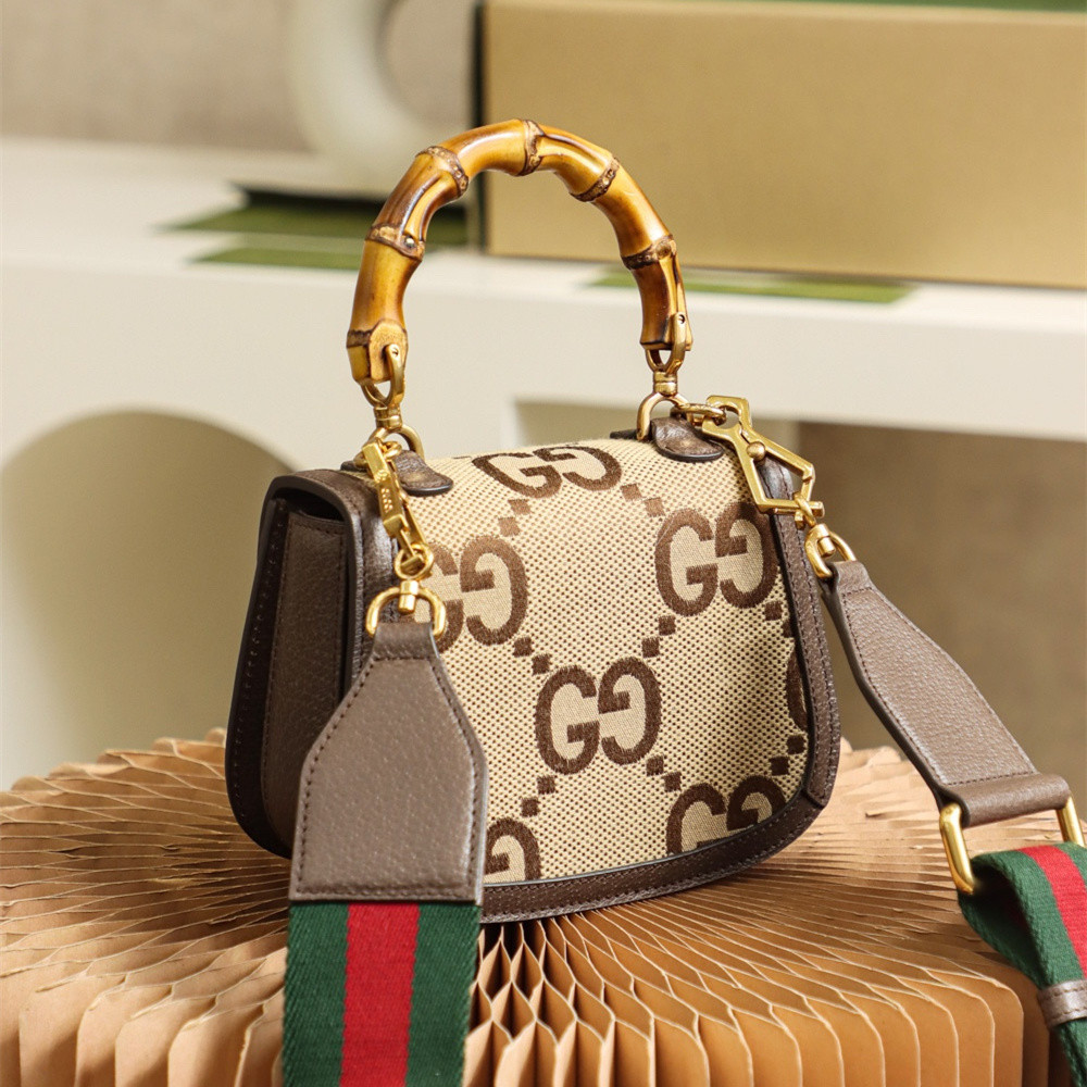 Gucci Bamboo Series Mini Bag All Steel