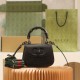 Gucci Bamboo Series Black Leather Mini Bag