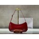 JACQUEMUS LE BISOU BELTED SHOULDER BAG - RED