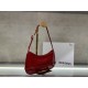 JACQUEMUS LE BISOU BELTED SHOULDER BAG - RED