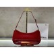 JACQUEMUS LE BISOU BELTED SHOULDER BAG - RED