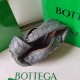 Bottega Veneta Mini BV Jodie Bag In Thunder Woven Leather