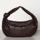 Bottega Veneta Large BV Jodie Bag In Fondente Woven Leather