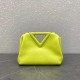 Bottega Veneta Small Point Top Handle Bag In Seagrass Leather