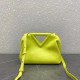 Bottega Veneta Small Point Top Handle Bag In Seagrass Leather