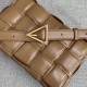 Bottega Veneta Padded Cassette Bag In Caramel Calfskin