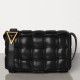 Bottega Veneta Padded Cassette Bag In Black Calfskin