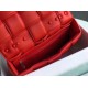 Bottega Veneta Chain Cassette Bag In Red Calfskin