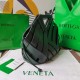 Bottega Veneta Medium Point Bag In Green Intrecciato Leather