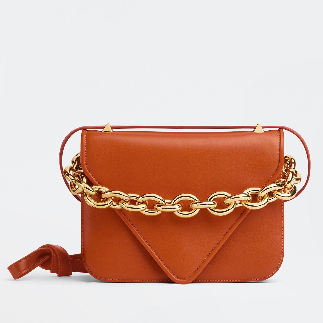 Bottega Veneta Mount Small Bag In Maple Calfskin