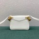 Bottega Veneta Mount Small Bag In White Calfskin