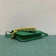 Bottega Veneta Mount Small Bag In Green Leather