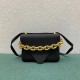 Bottega Veneta Mount Small Bag In Black Leather