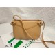 Bottega Veneta Mount Medium Envelope Bag In Almond Calfskin