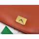 Bottega Veneta Mount Medium Envelope Bag In Maple Calfskin